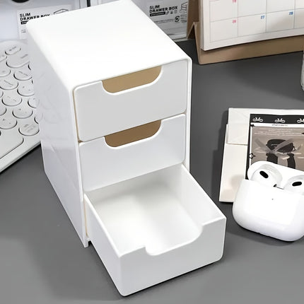 3-Tier Mini Desk Organizer – Tidy Your Workspace - Monti Bargains