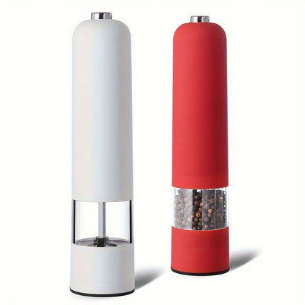 Electric Salt & Pepper Grinder Set - Automatic Spice Mill
