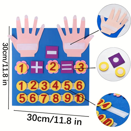 Counting Fun Felt Hand Puppets