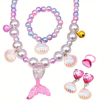 Magical Mermaid Jewelry Set - Perfect for Princess Moments