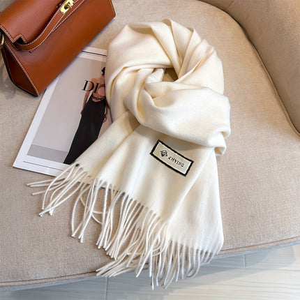 Elegant Cashmere-Feel Scarf for Women
