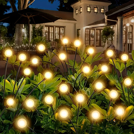 Solar Firefly Lights - Enchanting Glow for Gardens