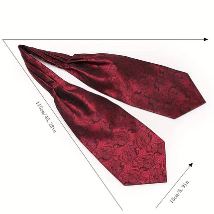 Retro Men’s Double-Sided Shirt Scarf
