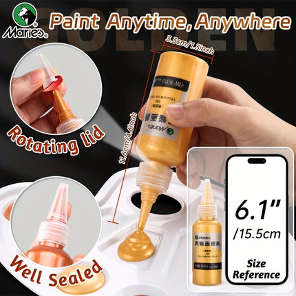 Maries Metallic Acrylic Paint Set