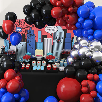 106pcs Spider Hero Balloon Arch Kit