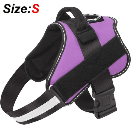 Reflective No-Pull Dog Harness with Easy-Grab Handle - Monti Bargains