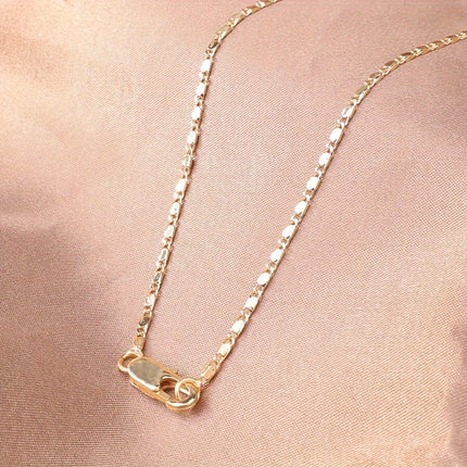 Women's & Men's 18K Gold Plated Chain