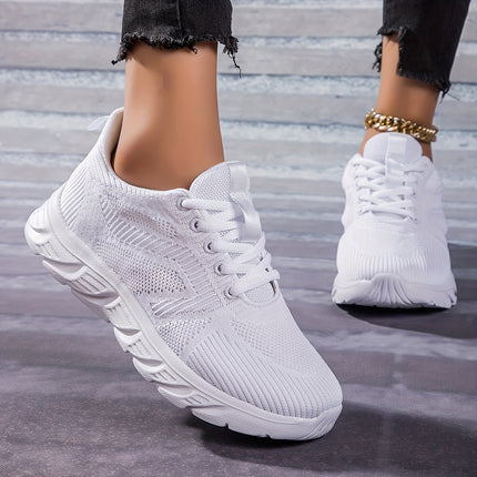 Breathable Knit Athletic Sneakers
