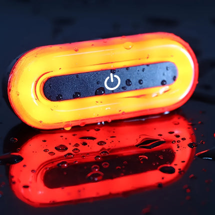 USB Rechargeable LED Helmet Safety Signal for Motorcycles & Bikes