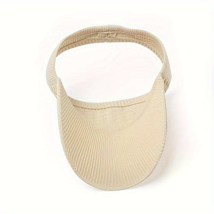 Elastic Knitted Sunshade Hat