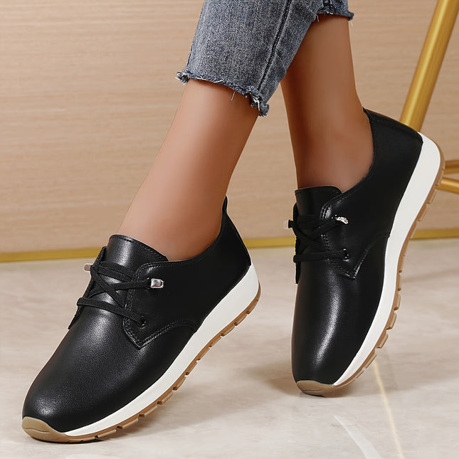 Women's Solid Color Loafers