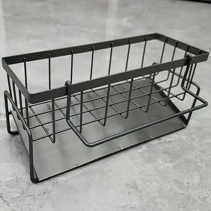 Stainless Steel Sink Organizer with Dishcloth Holder