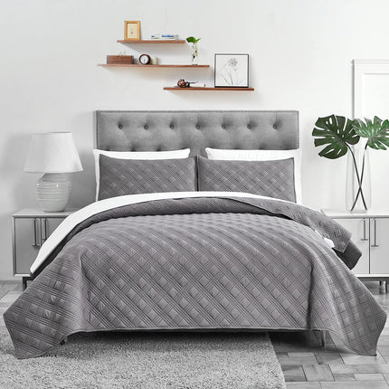 Soft & Cozy 3pcs Quilt Bedding Set