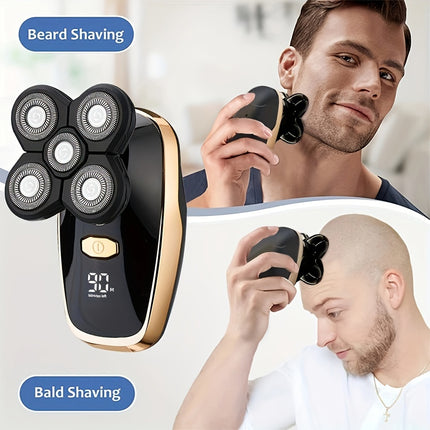 Men's Electric Head Shaver - Sleek Gift for Him