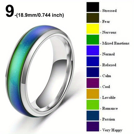 Mood Ring with Thermal Stone