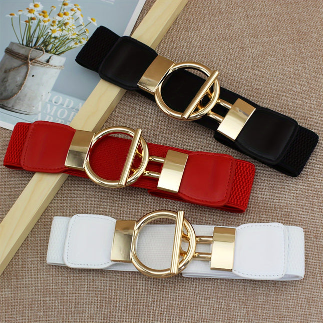 Elegant Elastic Waist Belt Set