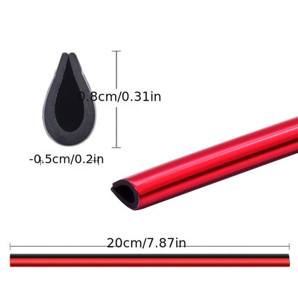 Car Vent & Door Edge Trim Strips – 10pcs Set