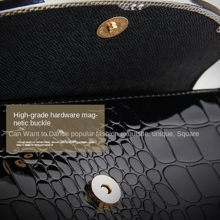 Sophisticated Crocodile Pattern Clutch