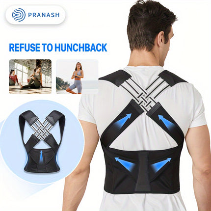 Improve Posture Instantly with Adjustable Back Support Belt