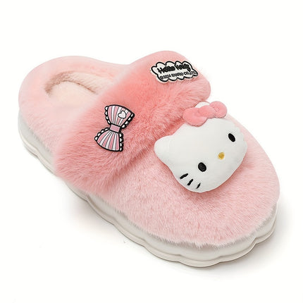 Hello Kitty Plush Slippers: Cozy, Cute & Non-Slip