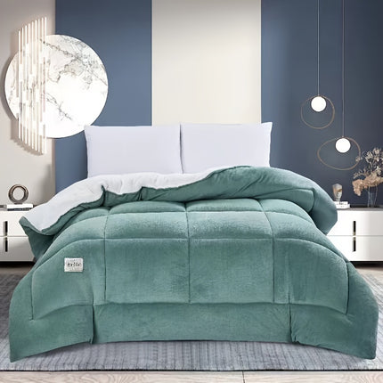 All-Season Thick Comforter - Soft & Breathable Quilted Bedding