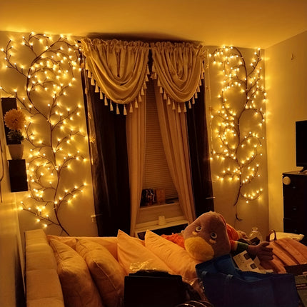 Ledoor 96LED Branch Twig Lights - USB & Battery Operated