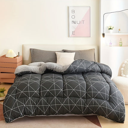 All-Season Print Comforter Insert - Soft & Breathable