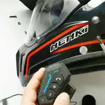 Wireless Motorcycle Helmet Headset – Hands-Free Call & Music