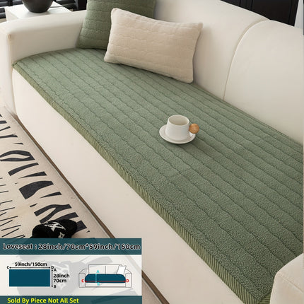 Bohemian Chic Plush Sofa Cover – Cozy, Stylish Protection