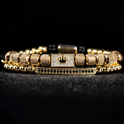MANORSAGA 2pcs Charm Bracelet Set