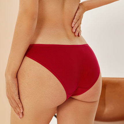 5-Pack Women's Briefs with Ring Detail