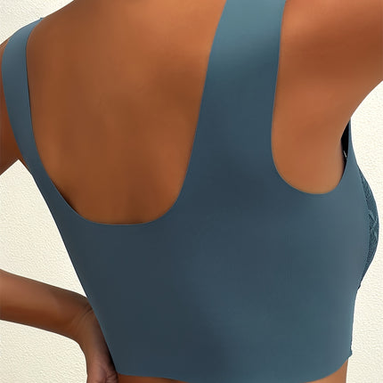 Seamless Lace Push-Up Bralette