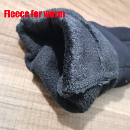 Men's Winter Outdoor Touchscreen Gloves – Windproof & Waterproof