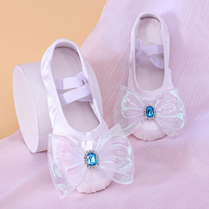 Girls' Elegant Pink Ballet Shoes