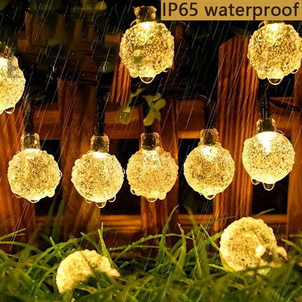 Solar Crystal Ball Lights - Outdoor & Indoor Decorative Lamp