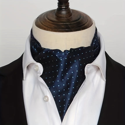 Retro Men’s Double-Sided Shirt Scarf