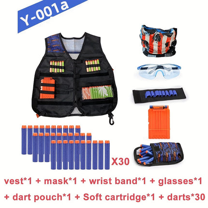 Ultimate Tactical Vest Kit for Nerf - Monti Bargains