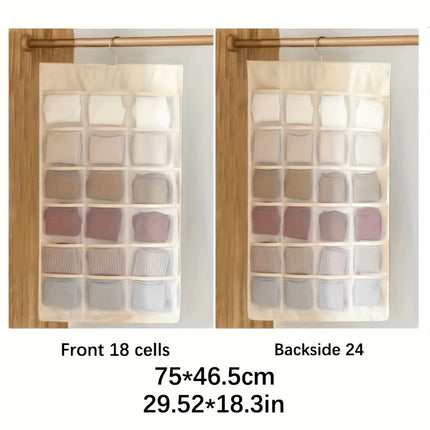 Hanging Multi-Grid Closet Organizer