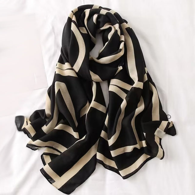 Imitation Silk Winter Scarf for Women