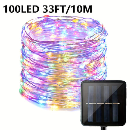 Solar Fairy Lights - Magical Outdoor Holiday Decorations
