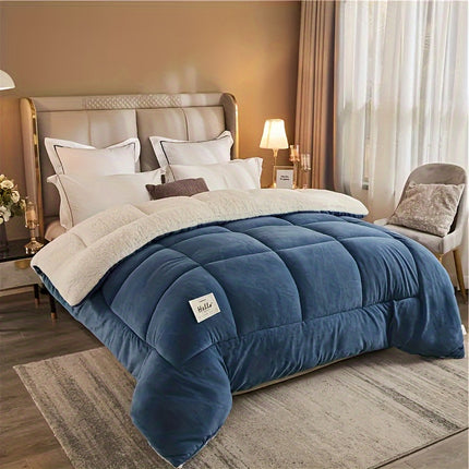 All-Season Thick Comforter - Soft & Breathable Quilted Bedding
