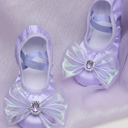 Girls' Elegant Pink Ballet Shoes
