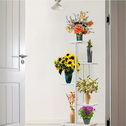 5-Tier Metal Plant Stand – Elevate Your Green Oasis