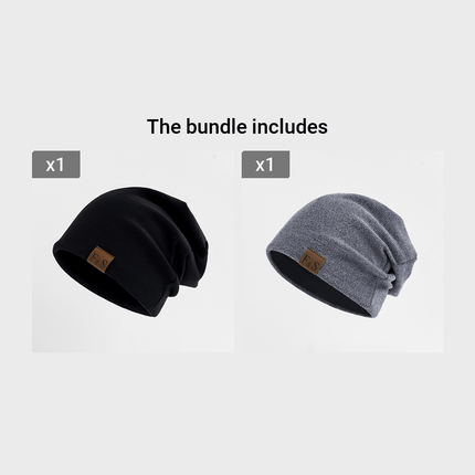 Men's Cotton Blend Beanie Hat