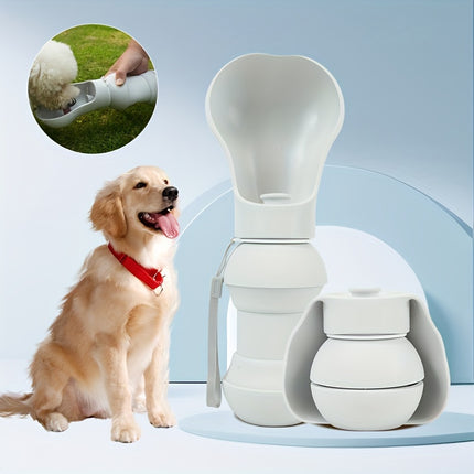 Portable Silicone Pet Water Bottle - Monti Bargains