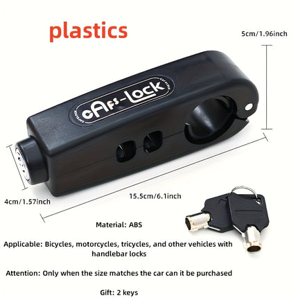 Compact Anti-Theft Bike Lock – Durable & Easy to Carry