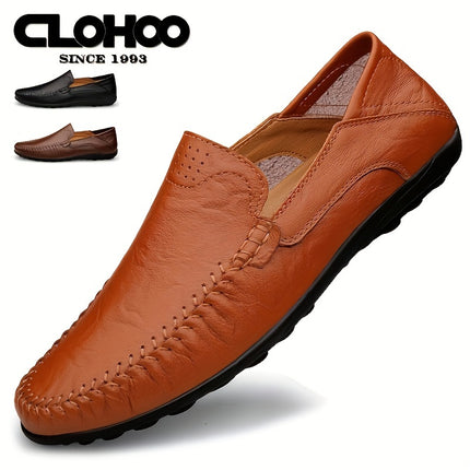 CLOHOO Men’s Handmade Loafers