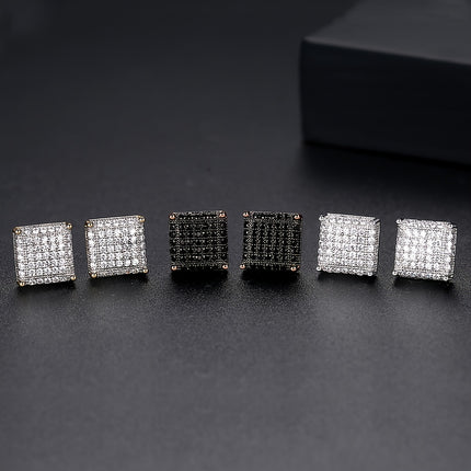 Hip Hop Stud Earrings For Men