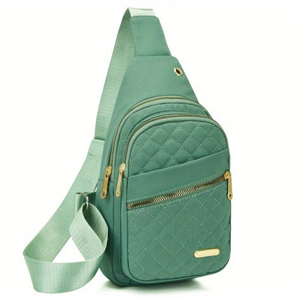 Quilted Casual Chest Bag