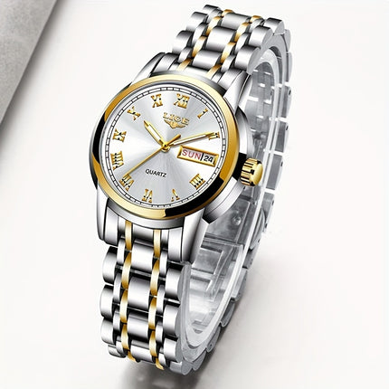 LIGE Gold Women's Bracelet Watch